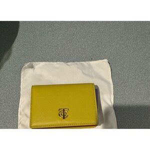 Brand New Tiffany & Co. Yellow Wallet